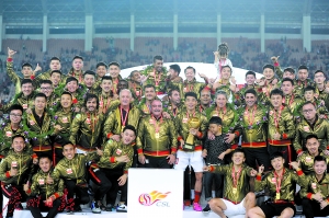 为中国足球贡献了大批年轻球员的杭州绿城降级
